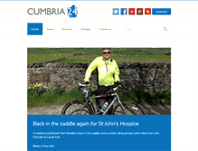 Tablet Screenshot of cumbria24.com